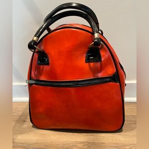 Vintage C&C Orange Bowling Bag